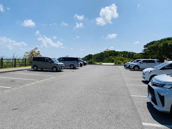 玉取崎展望台駐車場